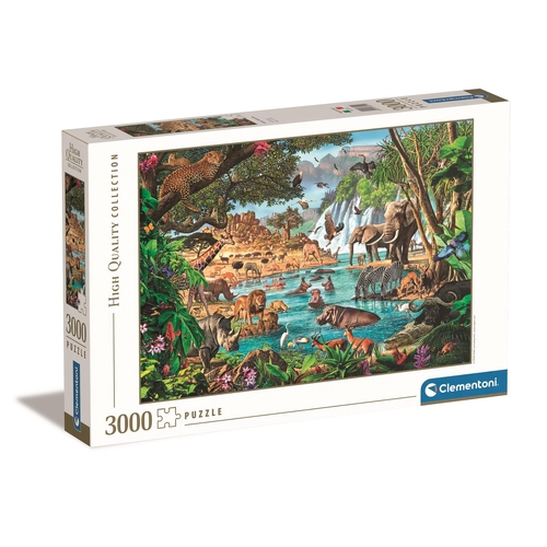 AFRICAN WATERHOLE 3000pc (HQC)