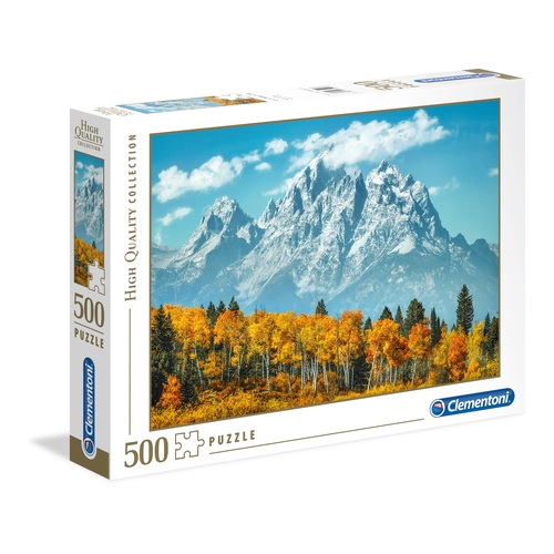 GRAND TETON IN FALL 500pc (HQC)