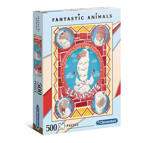 LLAMA (FANTASTIC ANIMALS) 500PC