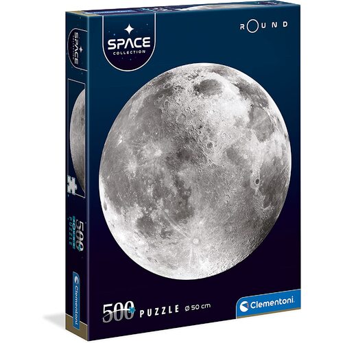 SPACE COLL - MOON (ROUND) 500pc