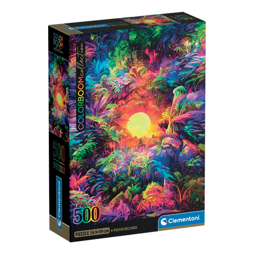 PSYCHEDELIC JUNGLE SUNRISE 500pc