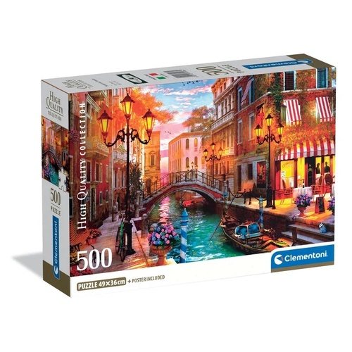 SUNSET OVER VENICE 500pc (COMPACT)