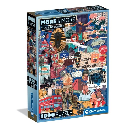 MORE IS MORE - TRAVEL & CULTURES 1000pc