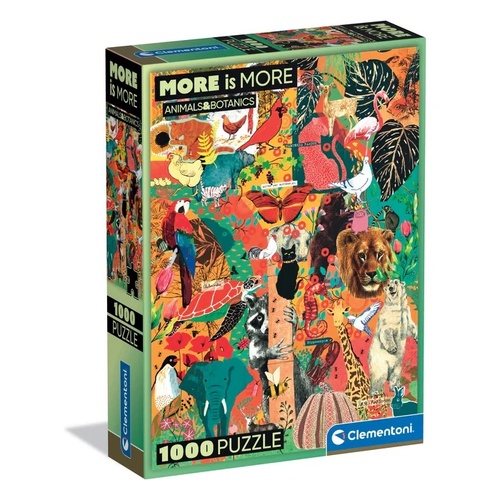 MORE IS MORE - ANIMAL & BOTANICS 1000pc