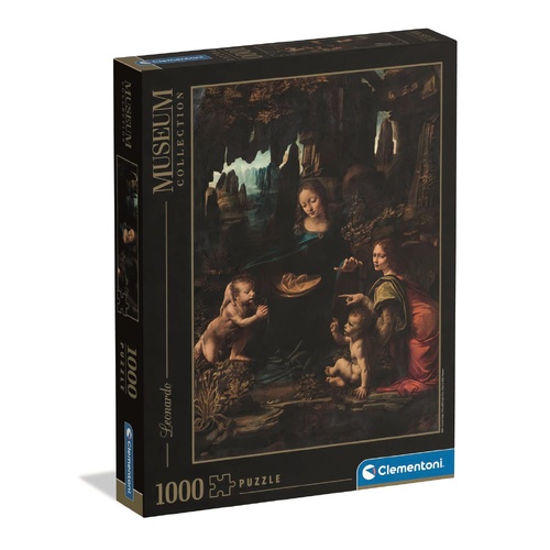 THE VIRGIN OF THE ROCK 1000pc (MUSEUM)