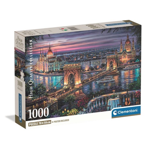 LIGHTS OF THE DANUBE 1000pc (HQ COMPACT)