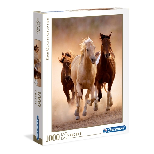 RUNNING HORSES 1000pc (HQ COLL)