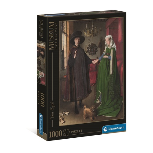 VAN EYCK ARNOLFINI PORTRAIT 1000pc (MUSEUM)