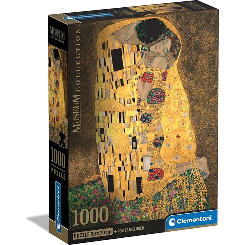 THE KISS (KLIMT) 1000pc (MUSEUM COMPACT)
