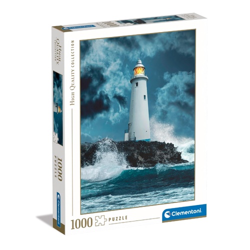 LIGHTHOUSE IN THE STORM 1000pc (HQC)