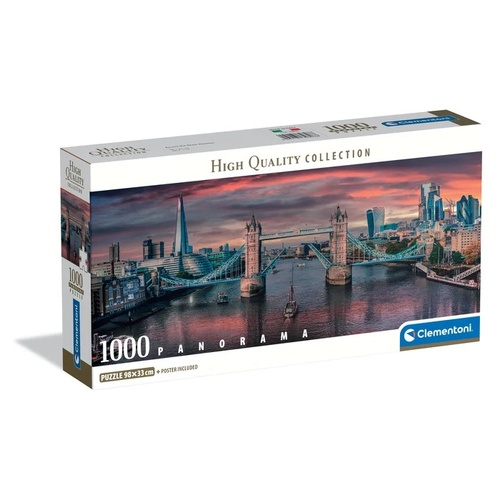ACROSS THE RIVER THAMES 1000pc (COMPACT)