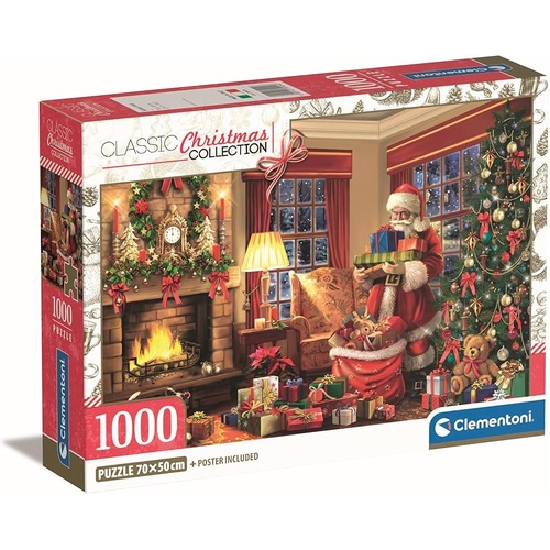 SANTA'S VISIT 1000pc (COMPACT)