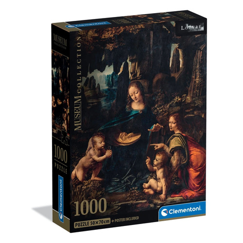 VIRGIN ON THE ROCK (MUSEUM) 1000pc