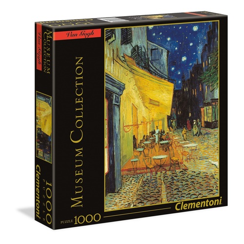 TERRACE AT NIGHT (VAN GOGH) 1000pc (SQ BOX)