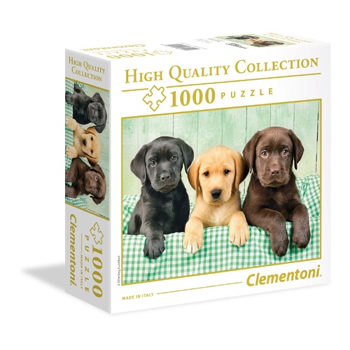 THREE LABRADOR 1000pc (SQ BOX)