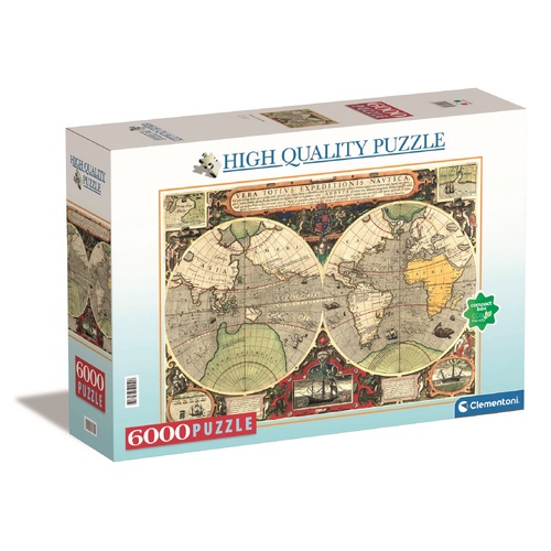 ANTIQUE NAUTICAL MAP 6000pc (ECO BOX)