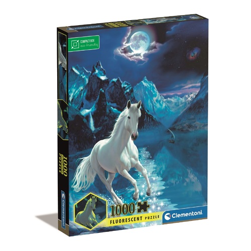 THE WHITE STALLION 1000pc (FLUORESCENT)