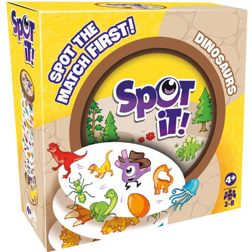 SPOT IT: DINOSAURS