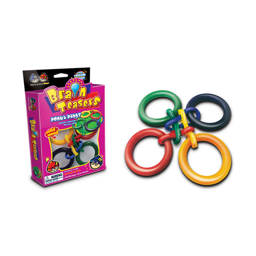 M&Z BRAINTEASERS DONUT RINGS (6/36)