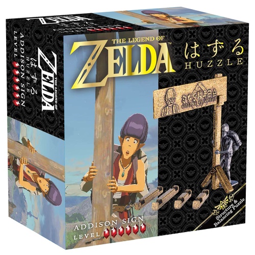 HUZZLE: LEGEND OF ZELDA ADDISON SIGN (lvl 6)