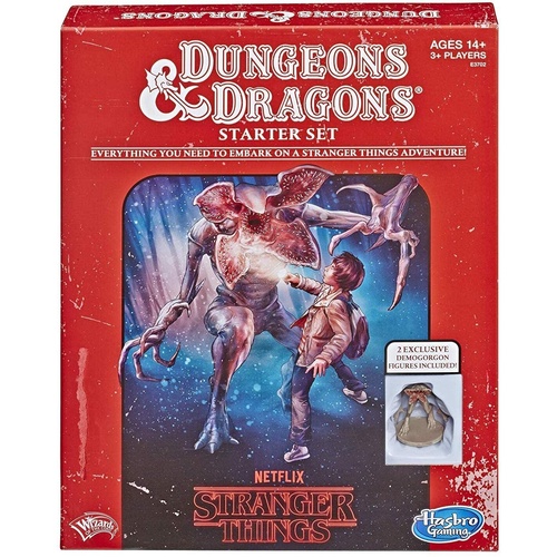 STRANGER THINGS DUNGEONS AND DRAGONS STARTER SET (6)