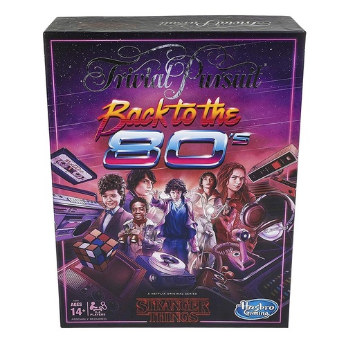 STRANGER THINGS BACK TO THE 80s TRIVIAL PURSUIT