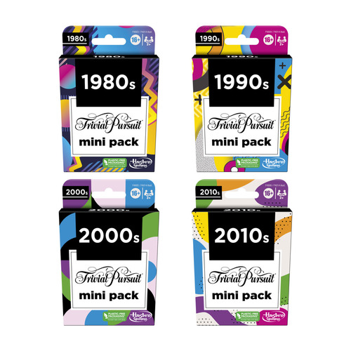 TRIVIAL PURSUIT MINI PACK (ASST)  (8)