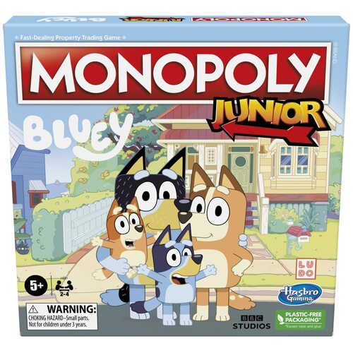 MONOPOLY JUNIOR BLUEY