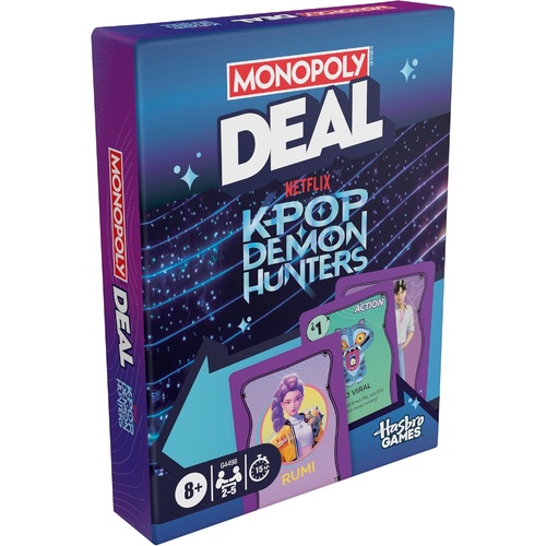 MONOPOLY DEAL: KPOP DEMON HUNTERS