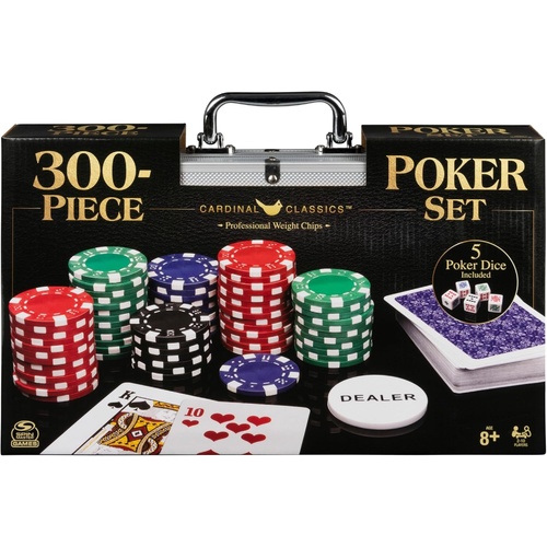 300 PIECE POKER SET  CARDINAL CLASSIC