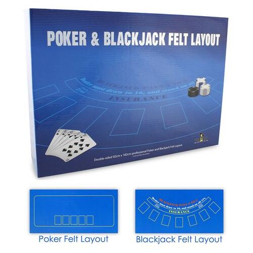 POKER/BLACKJACK FELT LAYOUT (6)