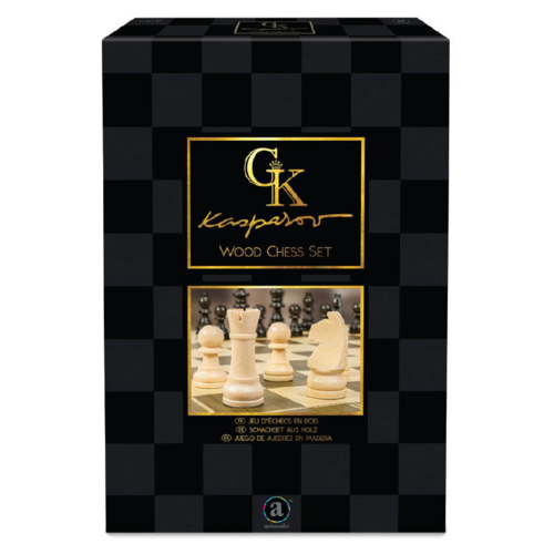 KASPAROV WOOD CHESS SET (12)