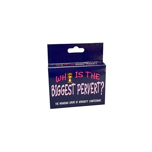 WHO'S THE BIGGEST PERVERT CARD GAME