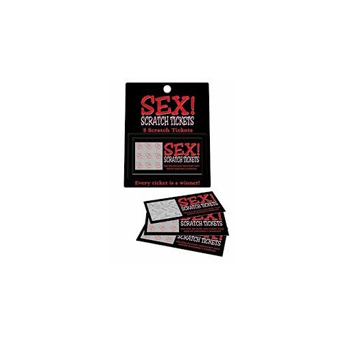 SEX SCRATCH TICKETS