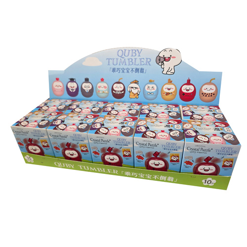 QUBY TUMBLER DISPLAY (10 PUZZLES)