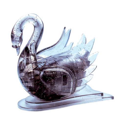 3D BLACK SWAN CRYSTAL PUZZLE (24/48)
