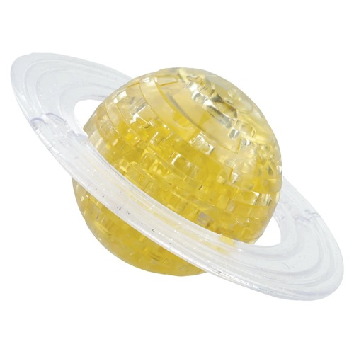 3D GOLDEN SATURN CRYSTAL PUZZLE (6/48)