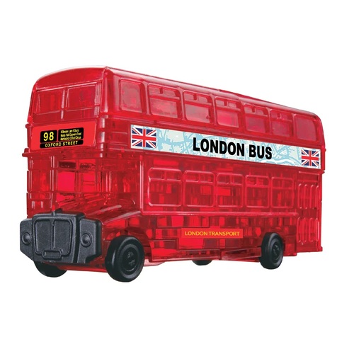 3D LONDON BUS CRYSTAL PUZZLE (6/48)
