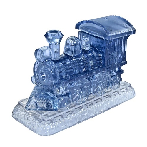 3D BLUE TRAIN CRYSTAL PUZZLE  (6/48)