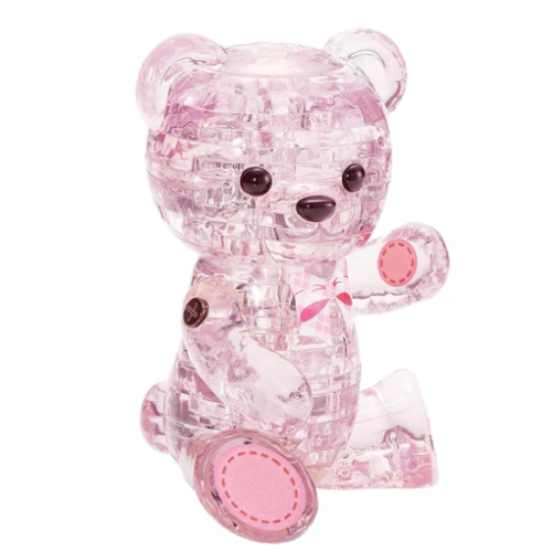 3D LILY JEWEL BEAR CRYSTAL PUZZLE (6/48)
