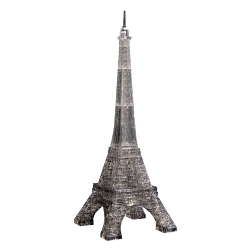 3D BLACK EIFFEL TOWER CRYSTAL PUZZ (6/24