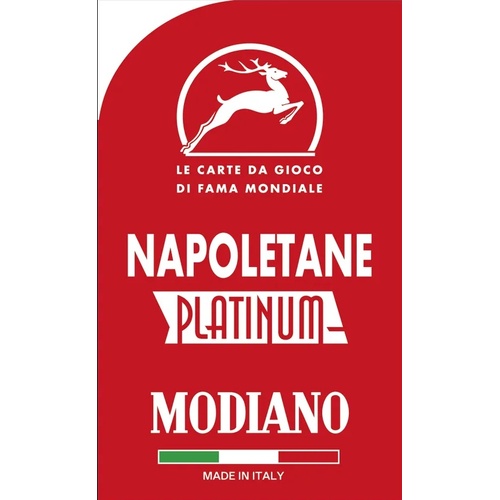 NAPOLETANE PLATINUM 100% PLASTIC (RED)