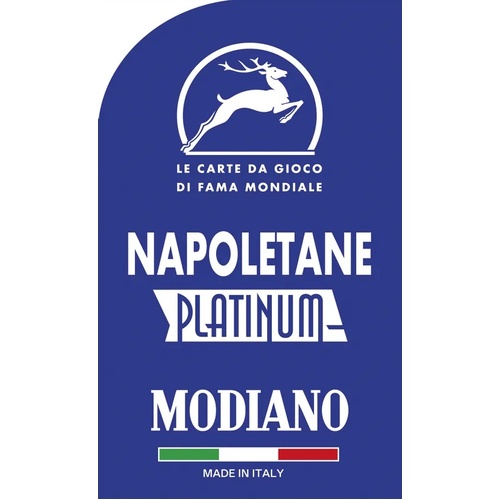 NAPOLETANE PLATINUM 100% PLASTIC (BLUE)