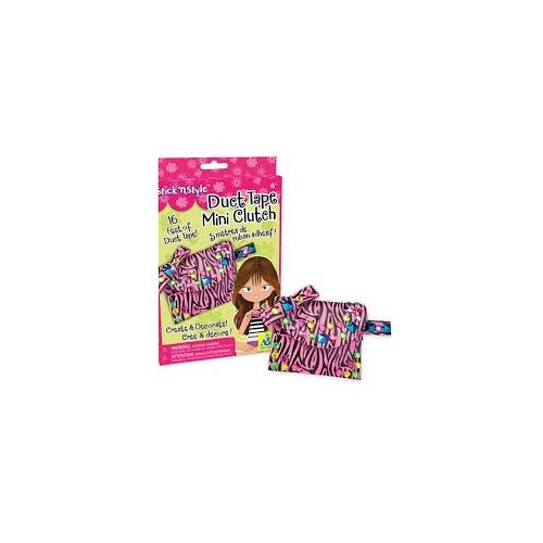 STICK 'N STYLE DUCT TAPE MINI CLUTCH (6)