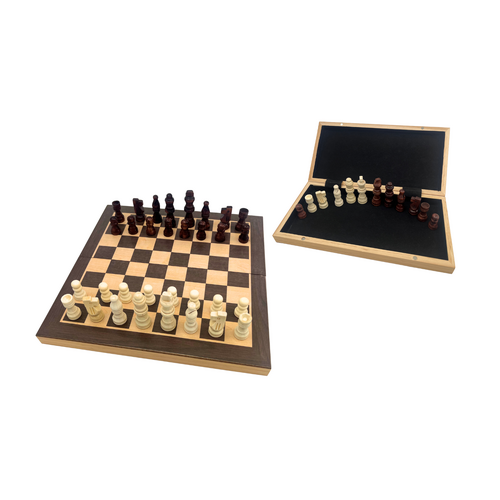 FOLDING CHESS SET 30CM