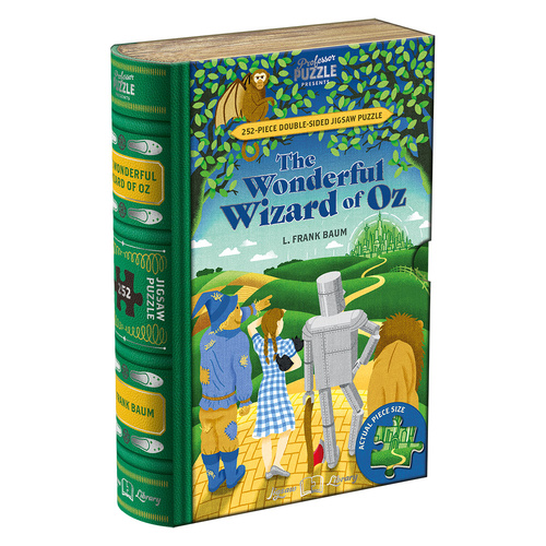 JIGSAW LIBRARY WIZARD OF OZ 252pc