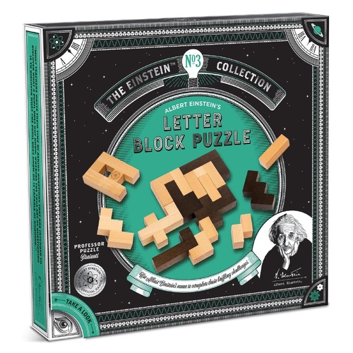 EINSTEIN 3: LETTER BLOCK PUZZLE