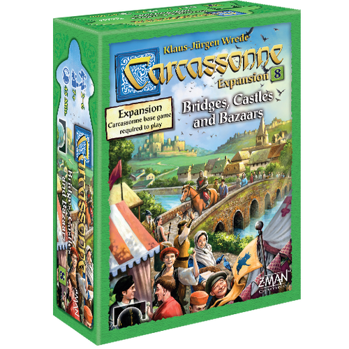 CARCASSONNE EXP 8: BRIDGES, CASTLES & BAZAARS