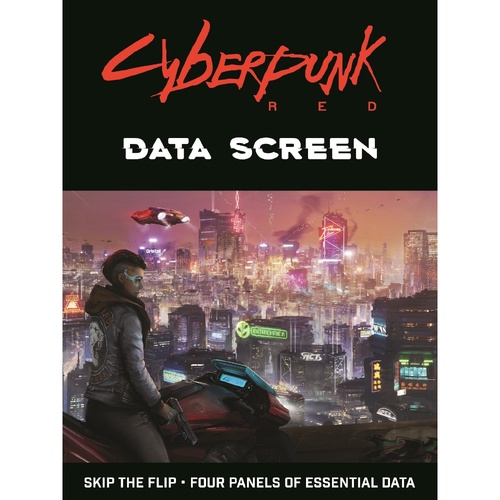 CYBERPUNK RED DATA SCREEN