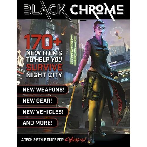 CYBERPUNK BLACK CHROME BOOK